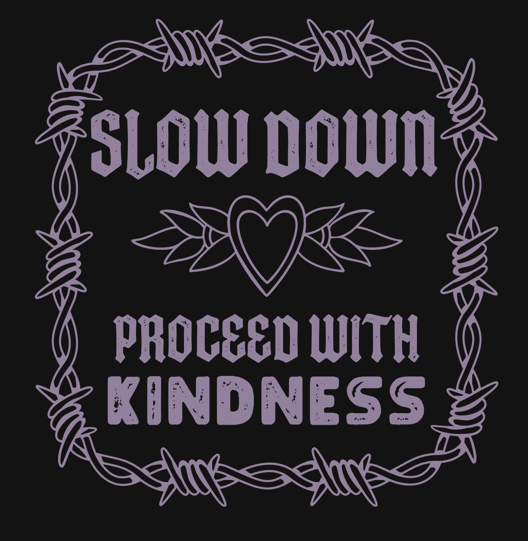 Proceed With Kindness Boxy Tee